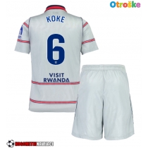 Otroške Nogometnih dresov Atletico Madrid Koke #6 Tretji 2026-27 Kratki rokavi (+ hlače)